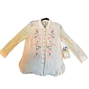 Aratta Silent Journey NWT cotton shirt